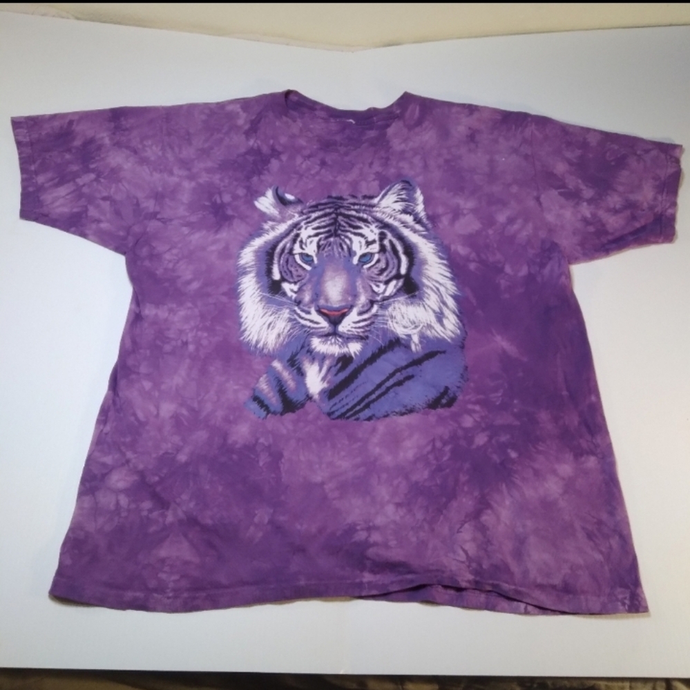 The Mountain Shirt Purple Tiger Sz XL